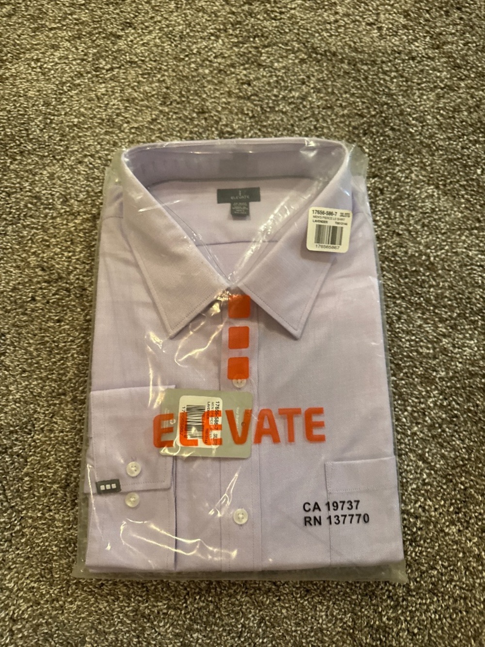 Lilac dress shirt NWT